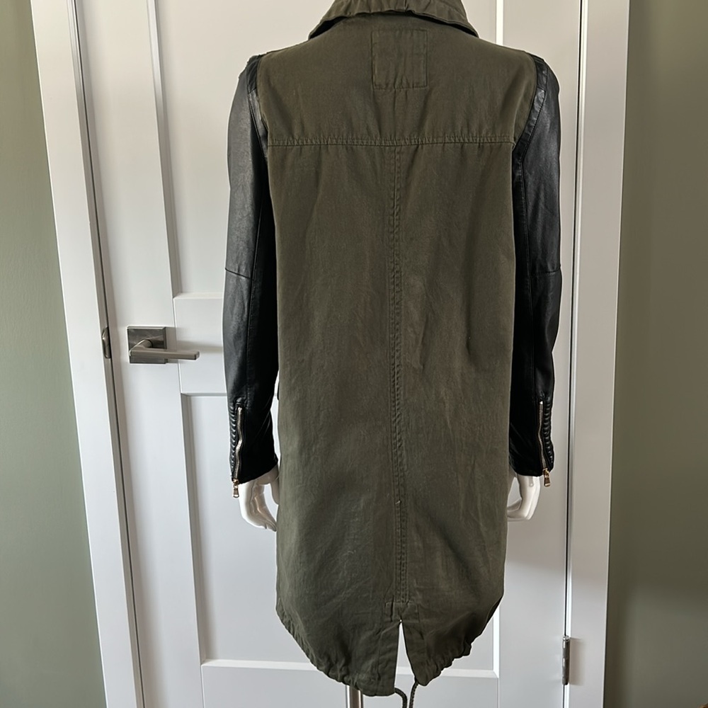Love Destroyed Waterfall Bikers Jacket Cdn 🇨🇦 made - Picture 9 of 15